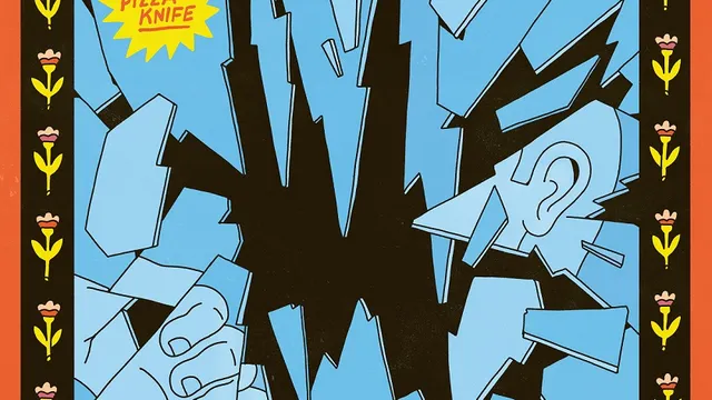 Pizza Knife, cover van Mangled Mirror