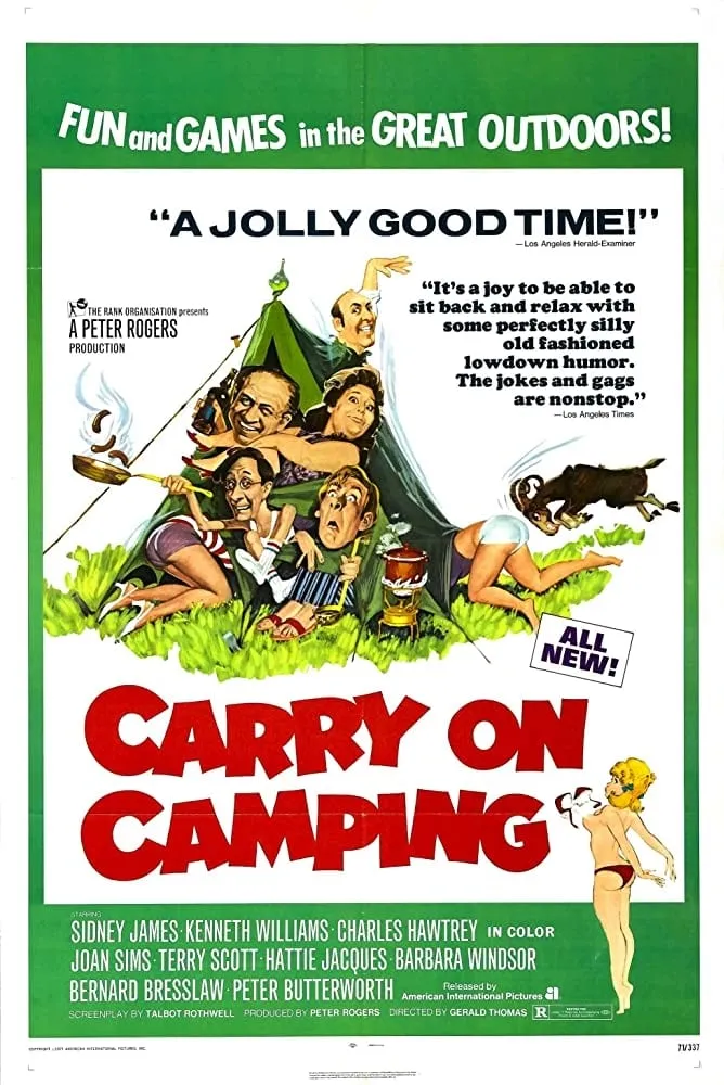 Carry On Camping poster