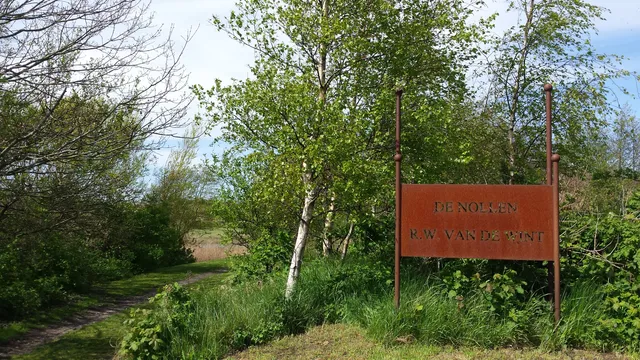 Ingang landschap de Nollen