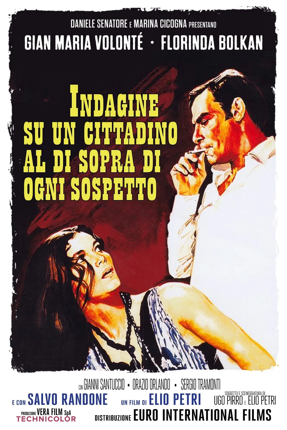 Indagine su un cittadino al di sopra di ogni sospetto poster