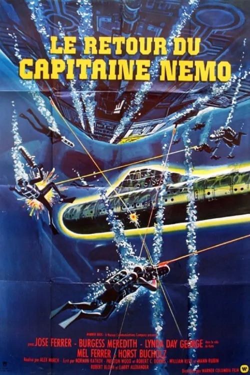 The Amazing Captain Nemo poster
