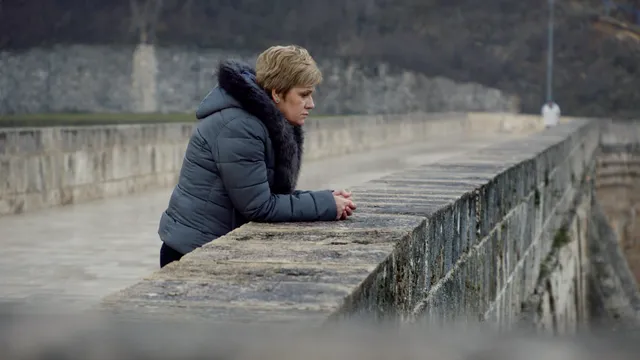 Ramza op de brug over de Drina