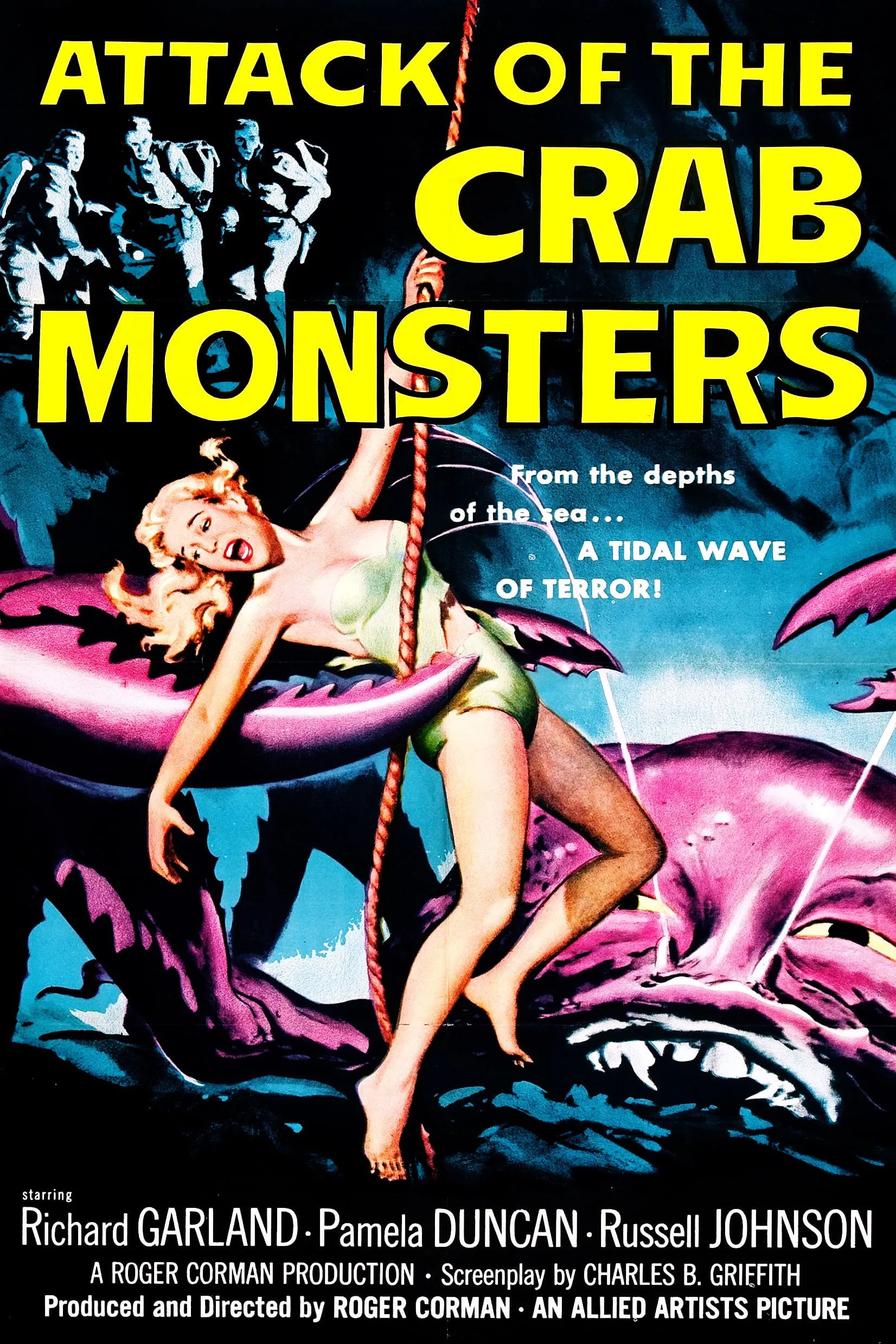 Attack of the Crab Monsters poster