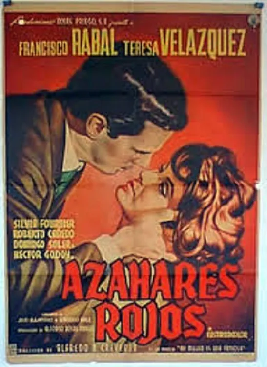 Azahares rojos poster