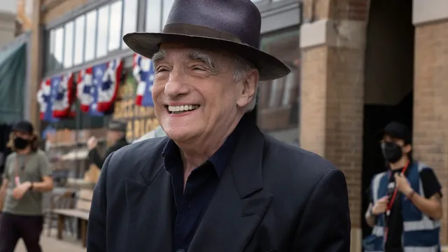 behind the scenes, Martin Scorsese.