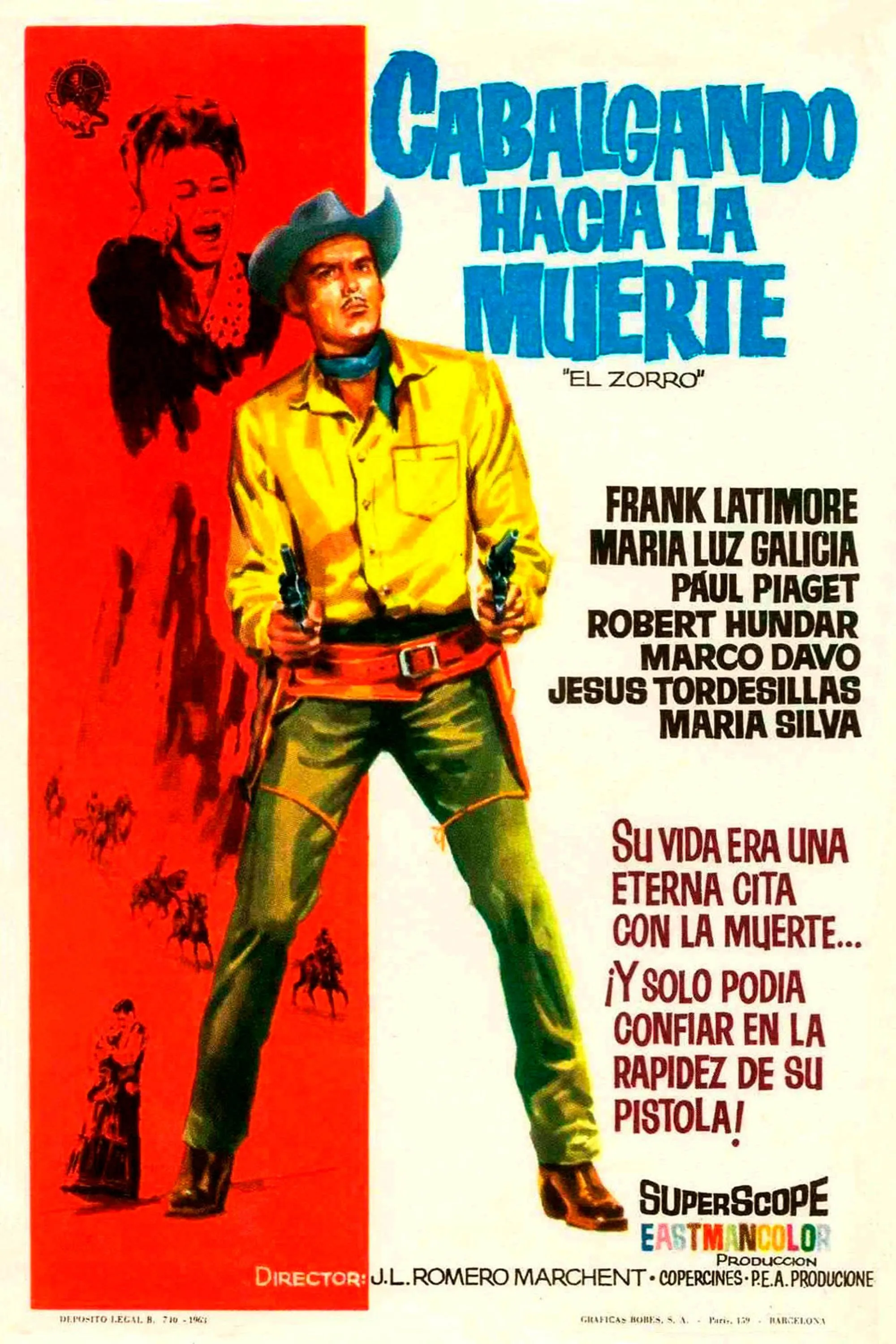 La sombra del Zorro poster