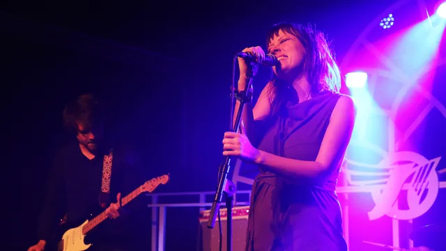 Marlene Bakker in de patio op ESNS19