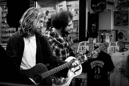 Subterranean Street Society tijdens Record Store Day in Leiden