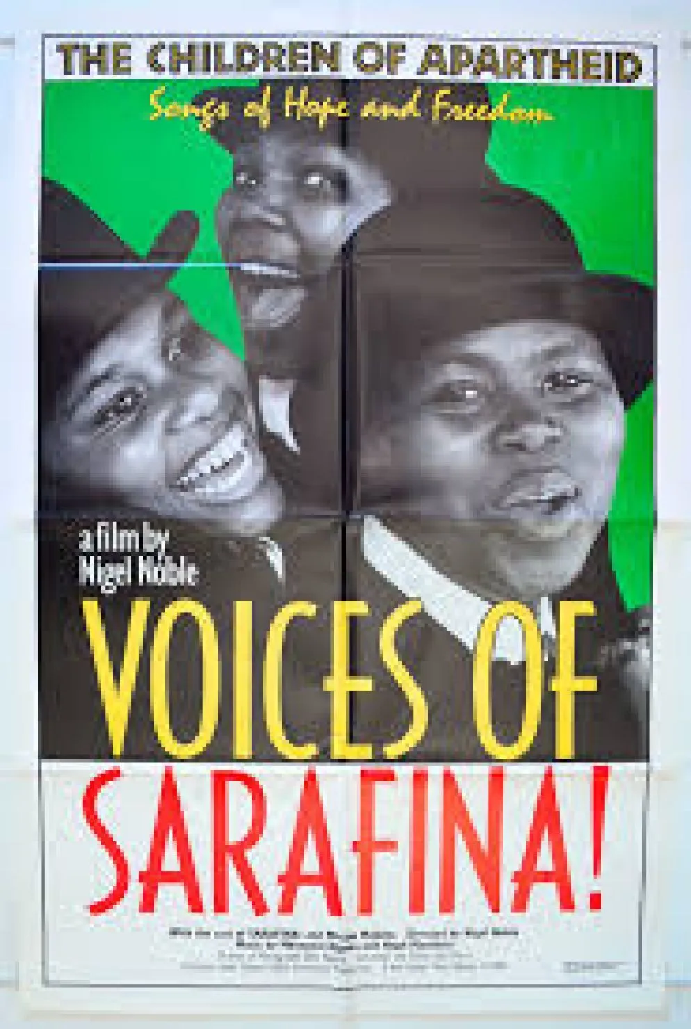 Voices Of Sarafina! poster