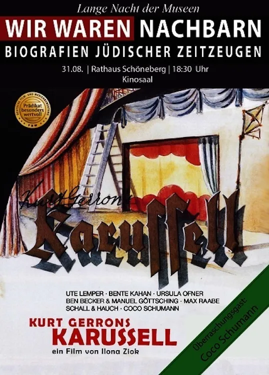 Kurt Gerrons Karussell poster