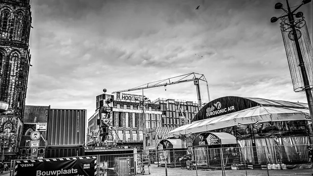 Grote markt tijdens EuroSonic