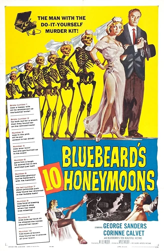 Bluebeard's Ten Honeymoons poster