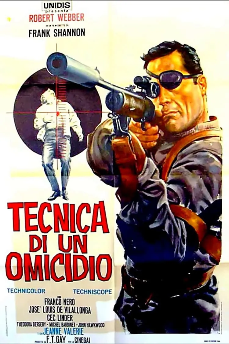 Tecnica di un omicidio poster
