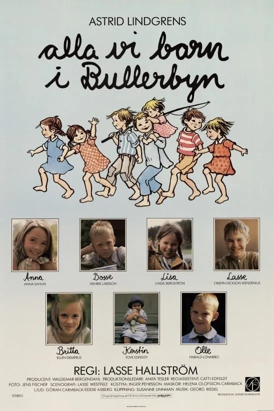 Alla vi barn i Bullerbyn poster
