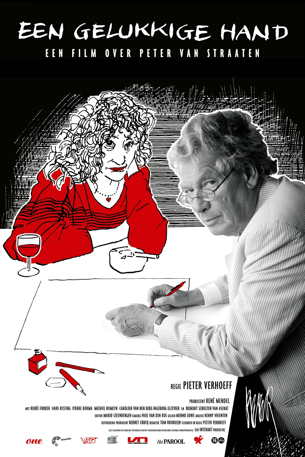 Peter Van Straaten/Een Gelukkige Hand poster