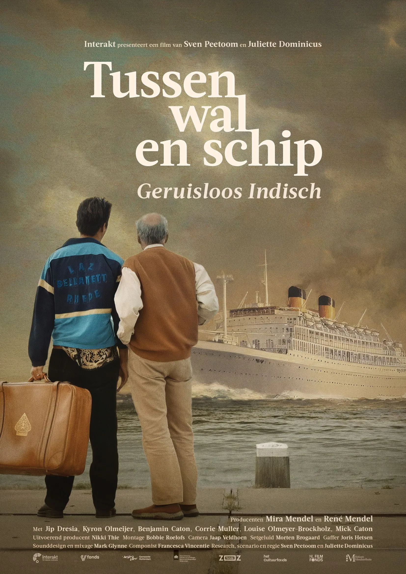 Tussen wal en schip – Geruisloos Indisch poster