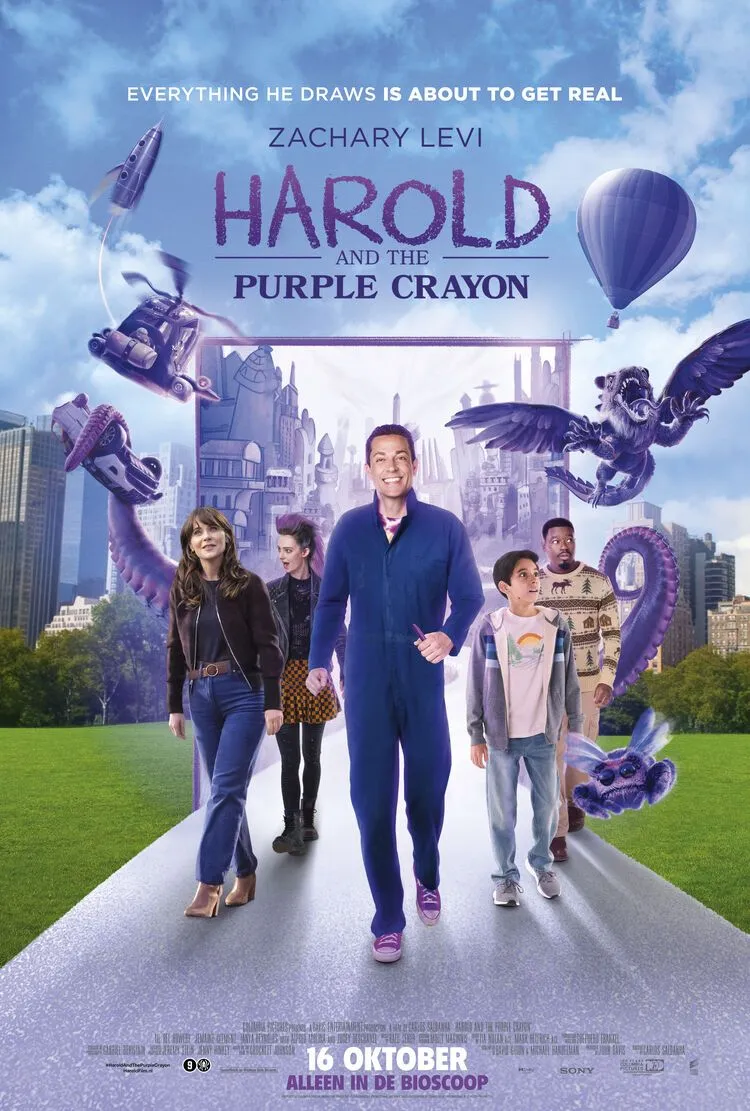 Harold and the Purple Crayon poster