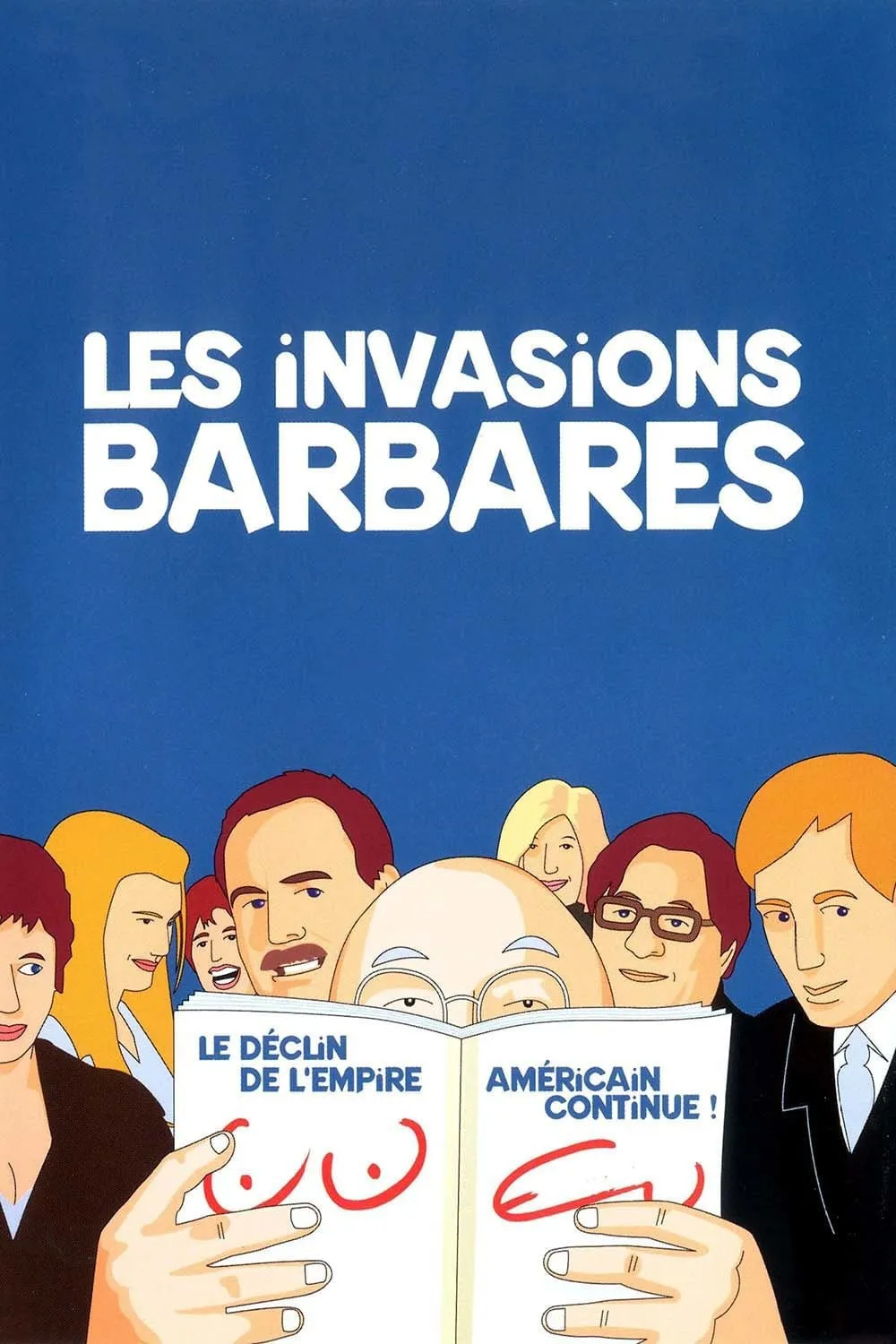 Les invasions barbares poster