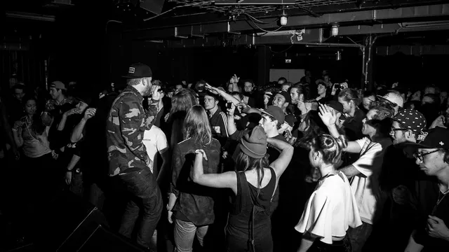 Sticks (en Moon) in HAL16, tijdens Utregse Unie 2013