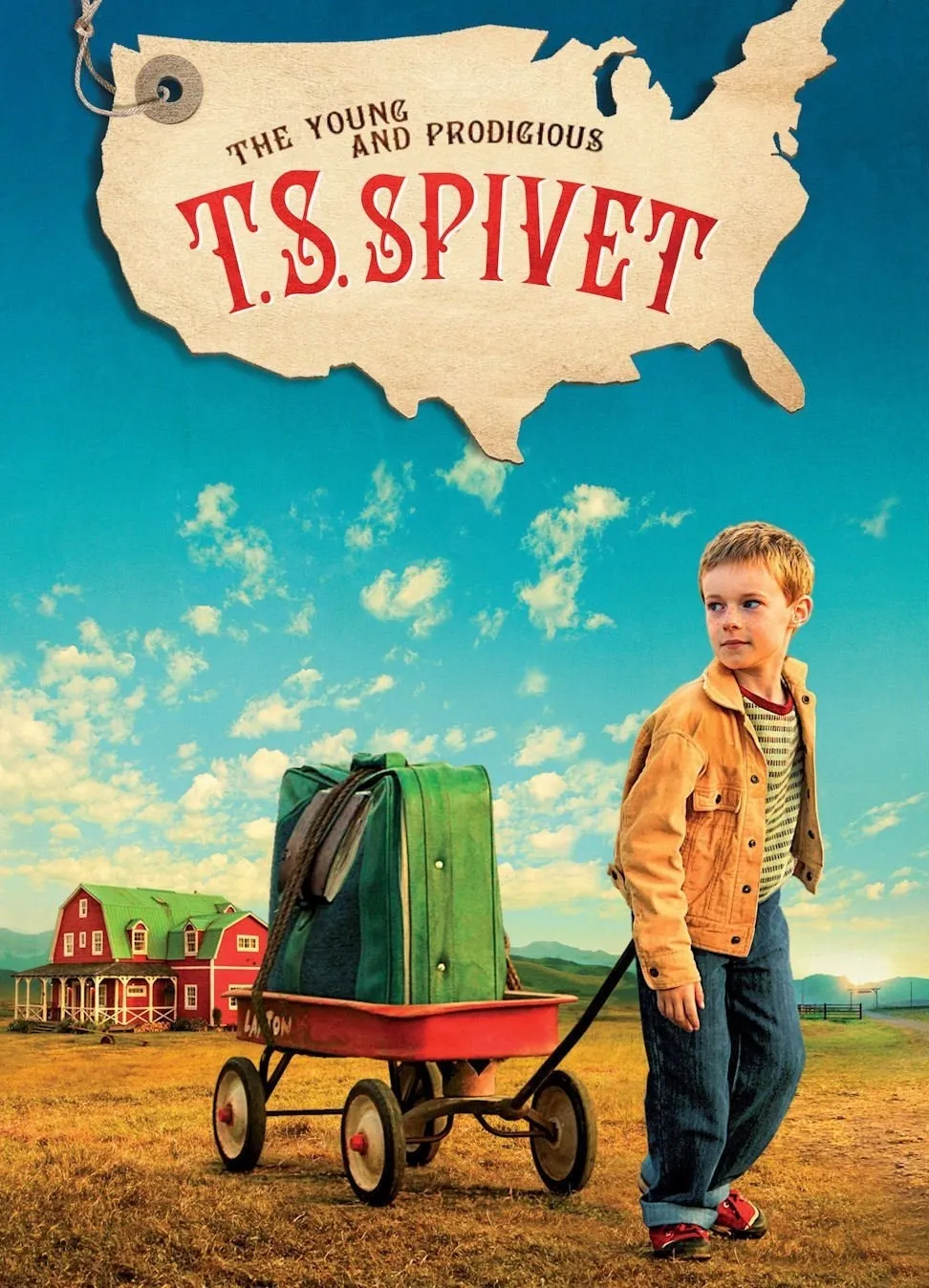 The Young and Prodigious T.S. Spivet poster