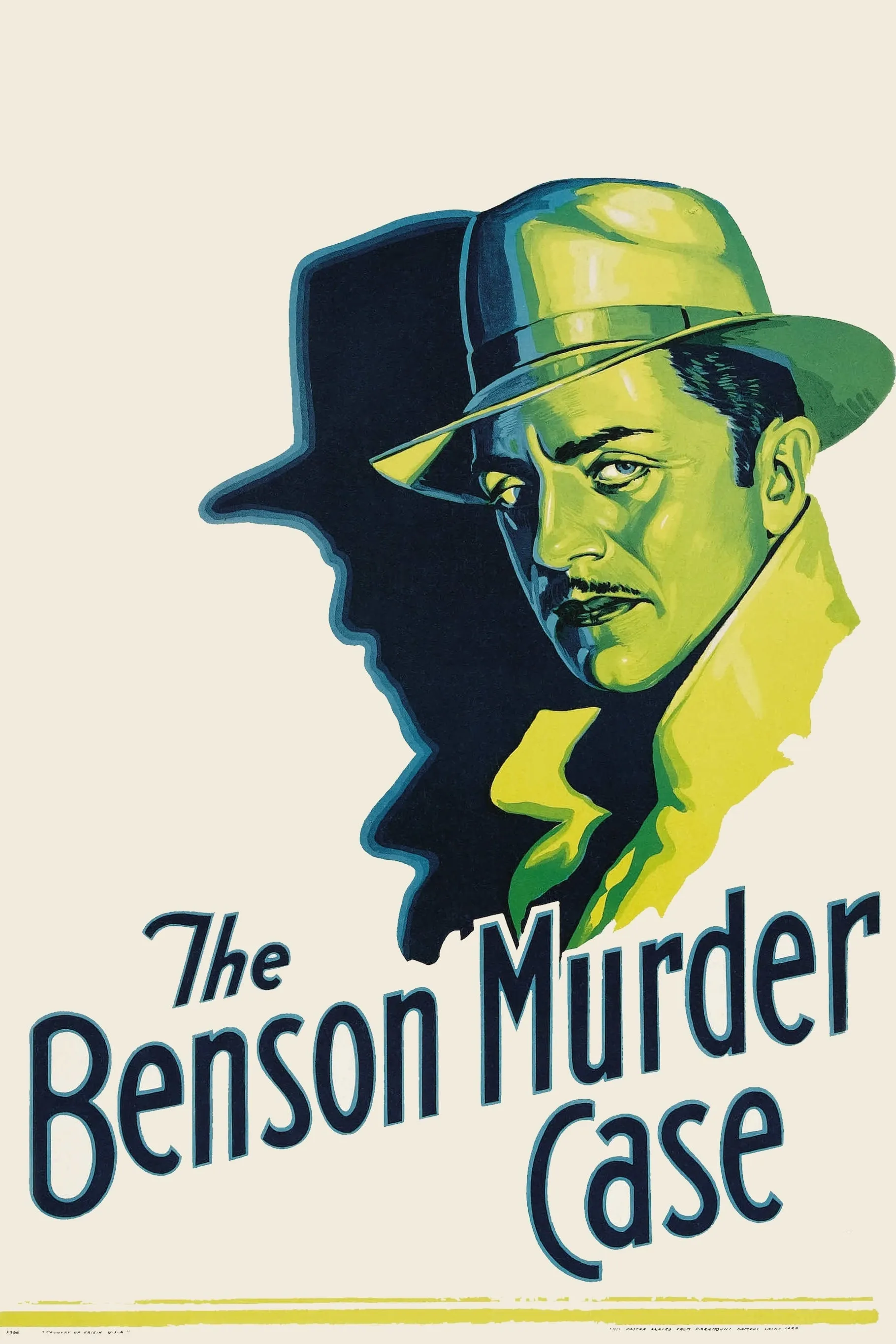 Benson Murder Case poster