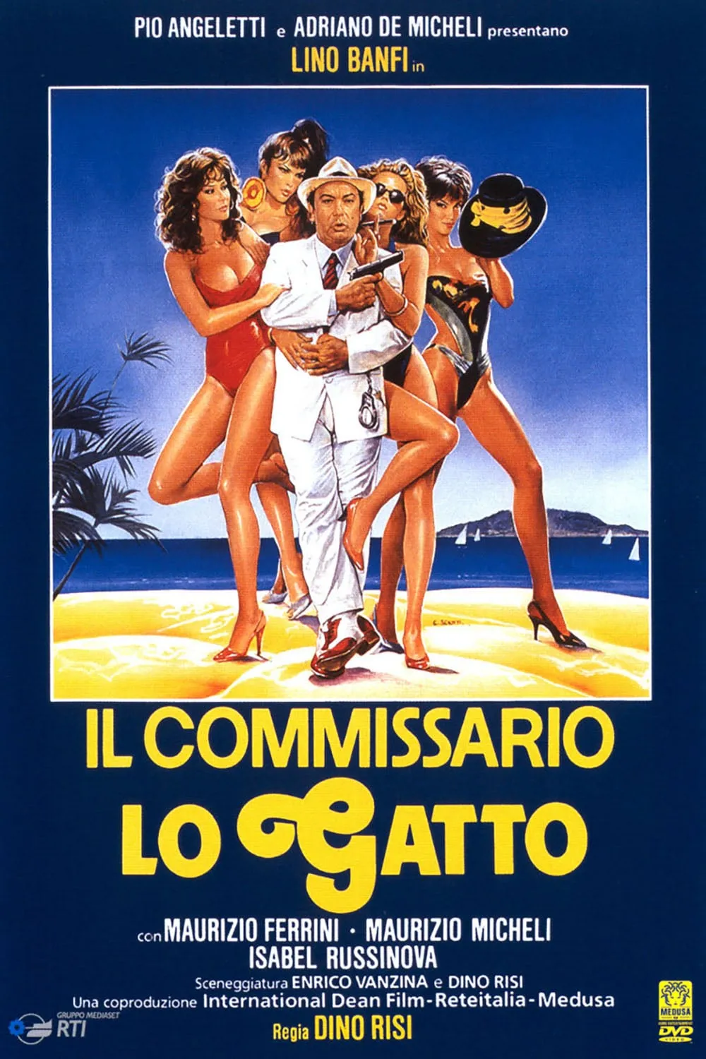 Il Commissario lo gatto poster