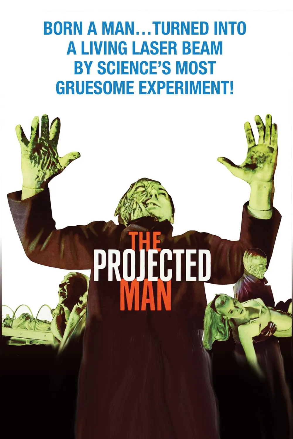Projected man poster