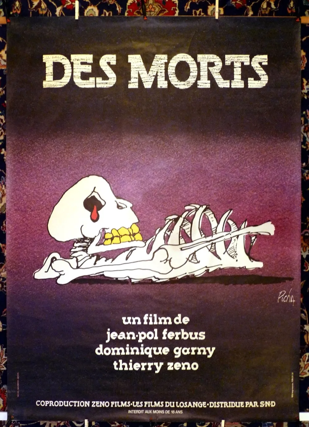 Des morts poster
