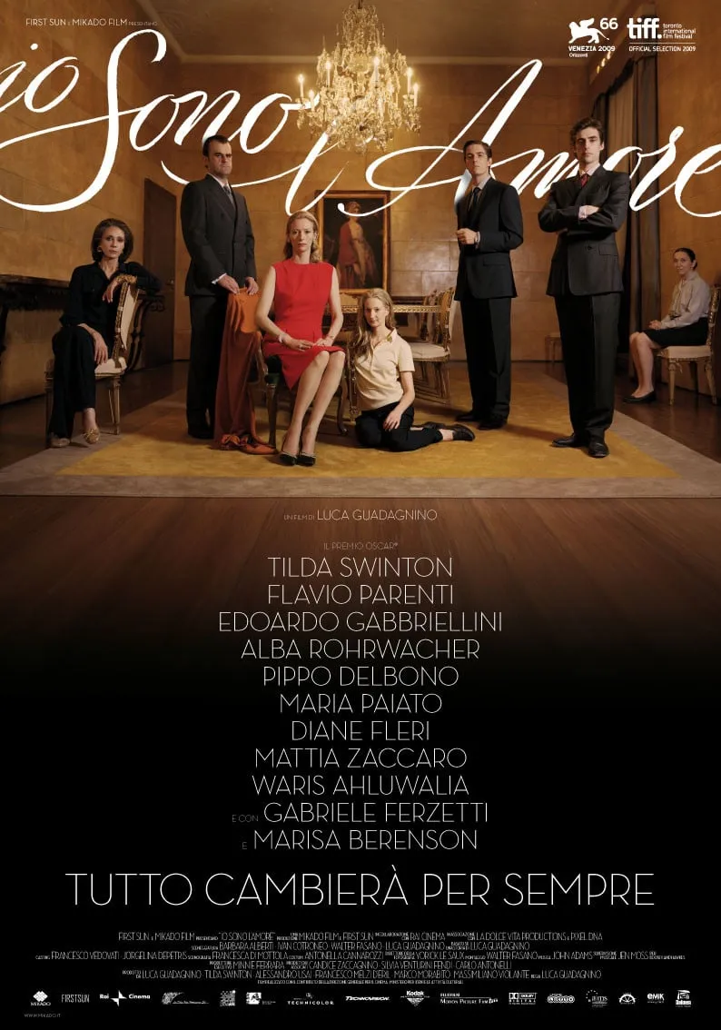 Io sono l'amore poster