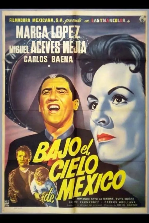 Bajo el cielo de México poster