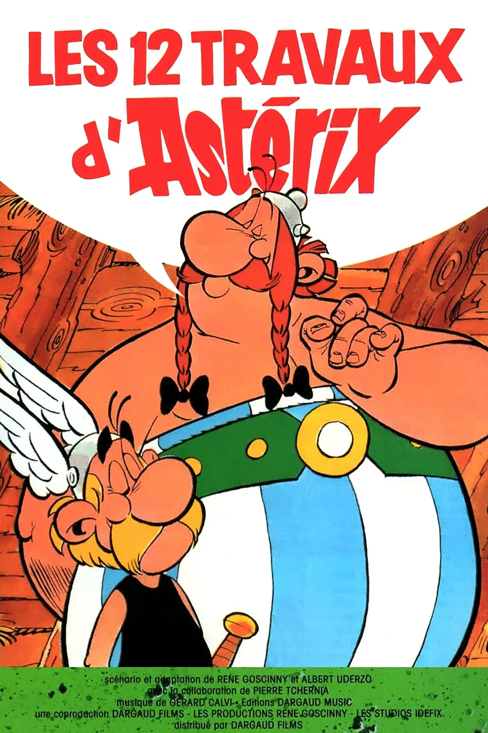 Les douze travaux d'Astérix poster