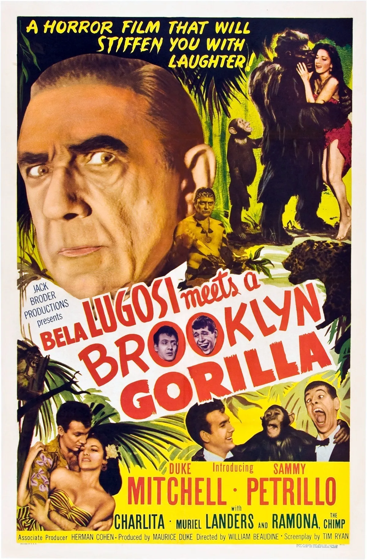 Bela Lugosi Meets a Brooklyn Gorilla poster