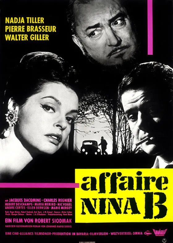 L' Affaire Nina B. poster