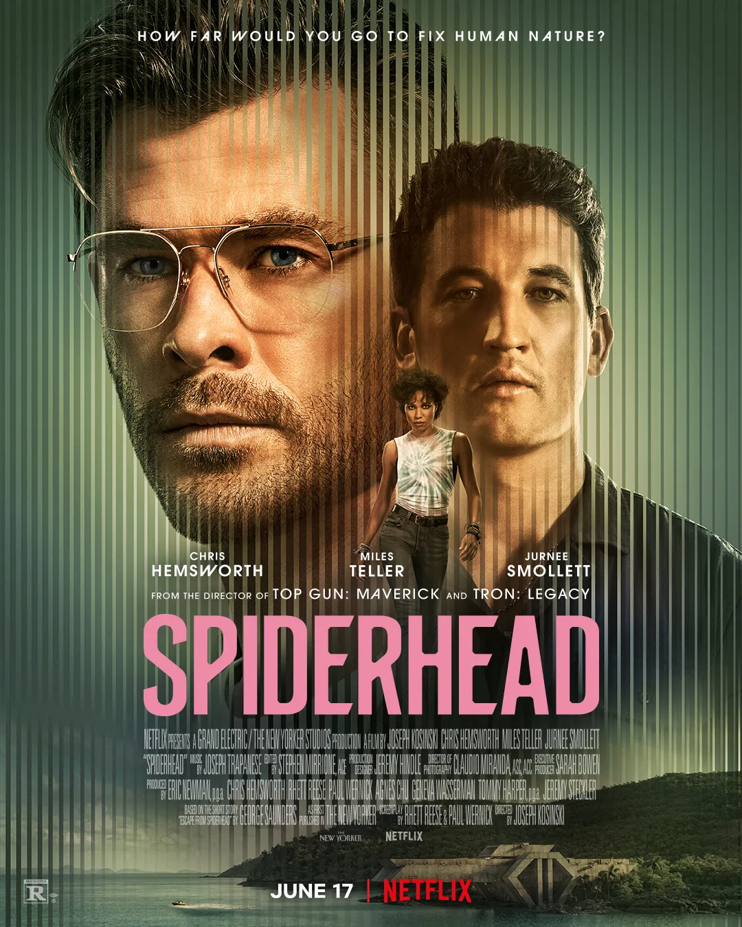 Spiderhead poster
