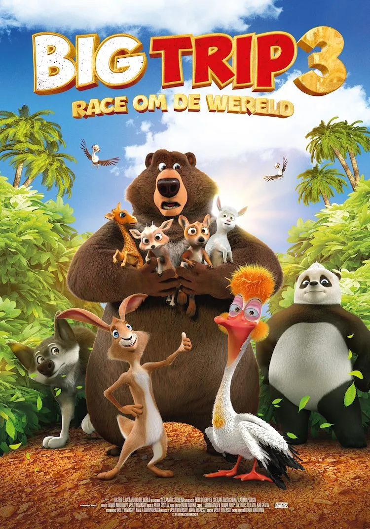Big Trip 3: Race om de Wereld poster