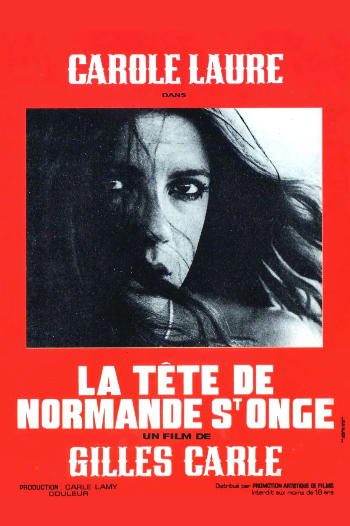 La tête de Normande St-Onge poster