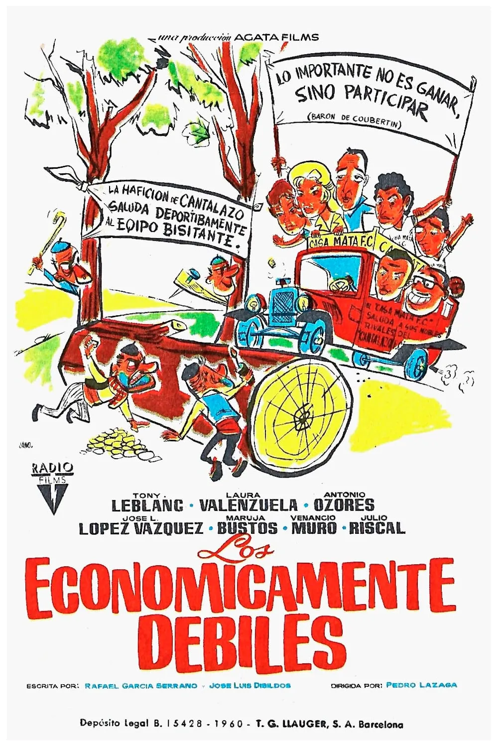 Los Económicamente débiles poster