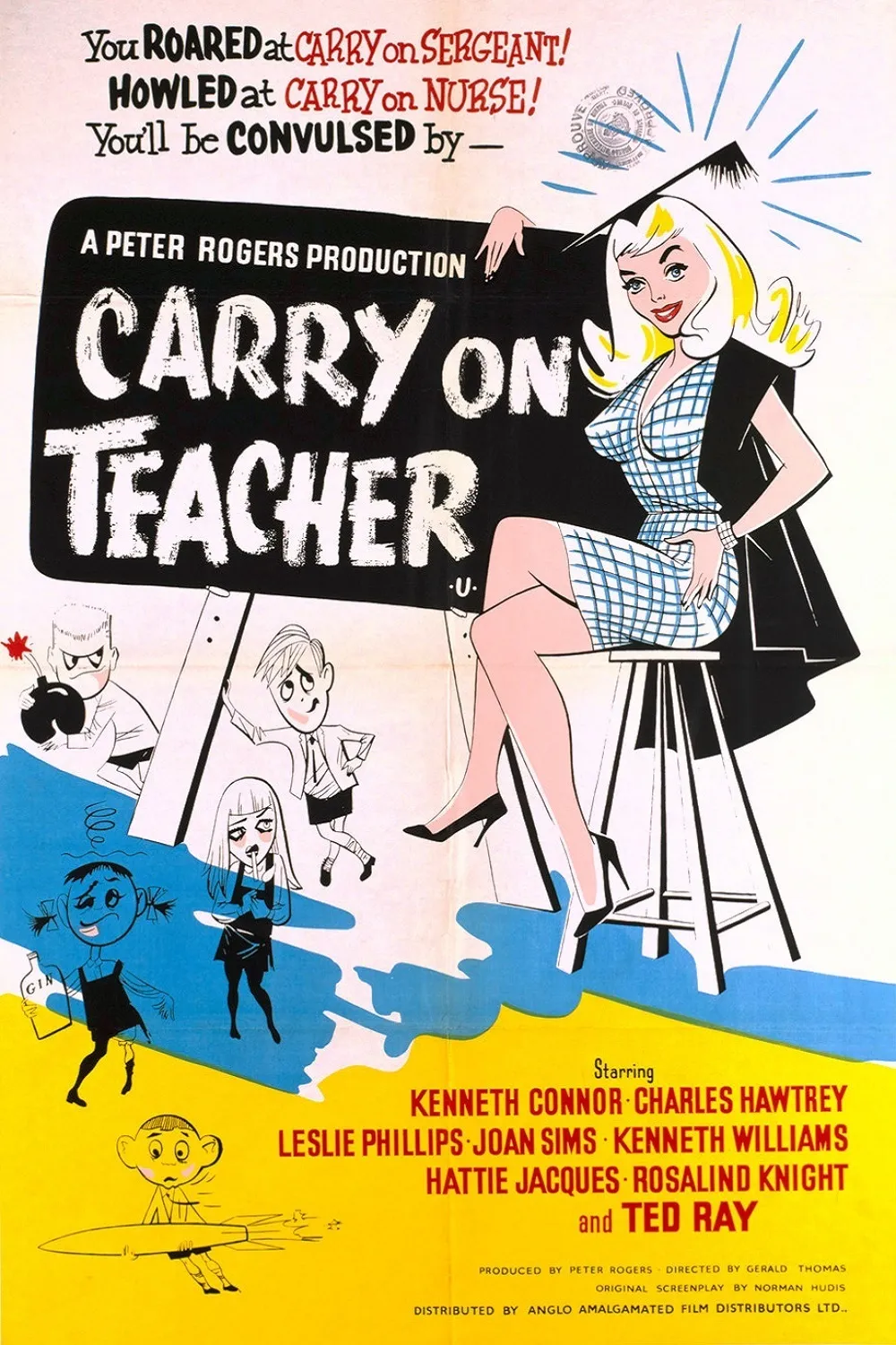 Carry On Teacher poster