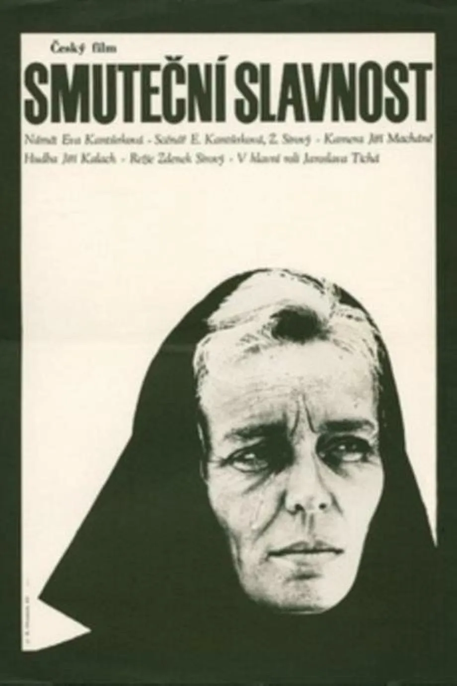 Smutecní slavnost poster