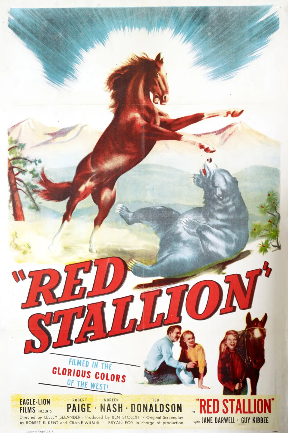 The Red Stallion poster