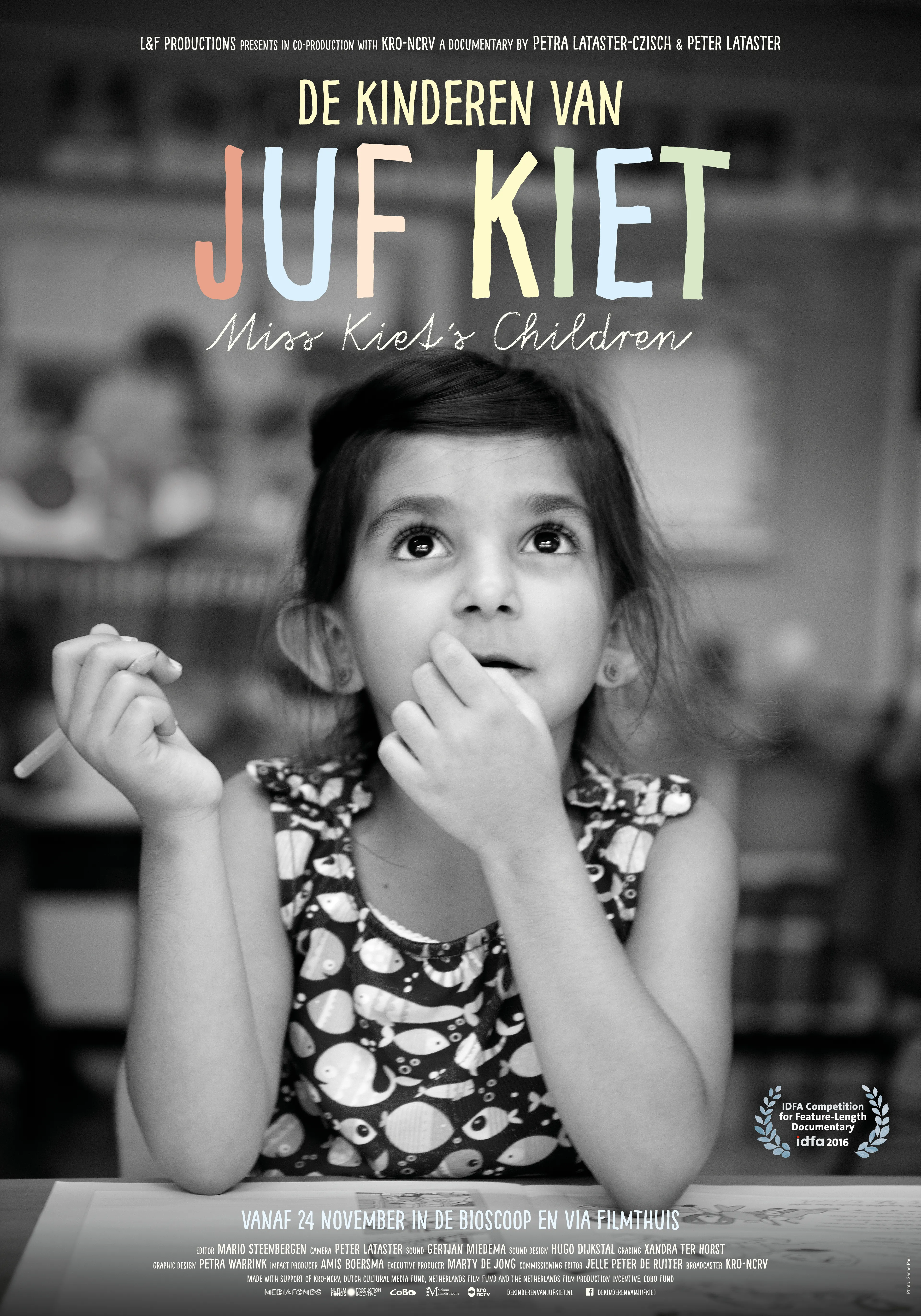 De kinderen van juf Kiet poster