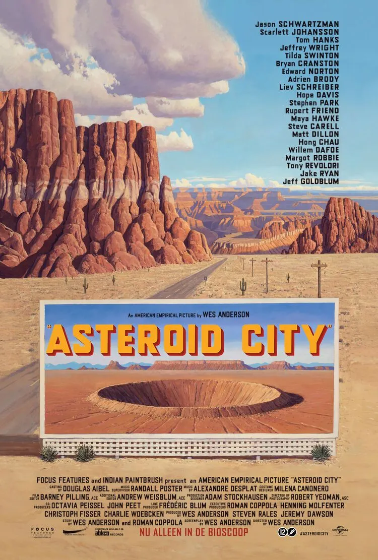 Asteroid City poster