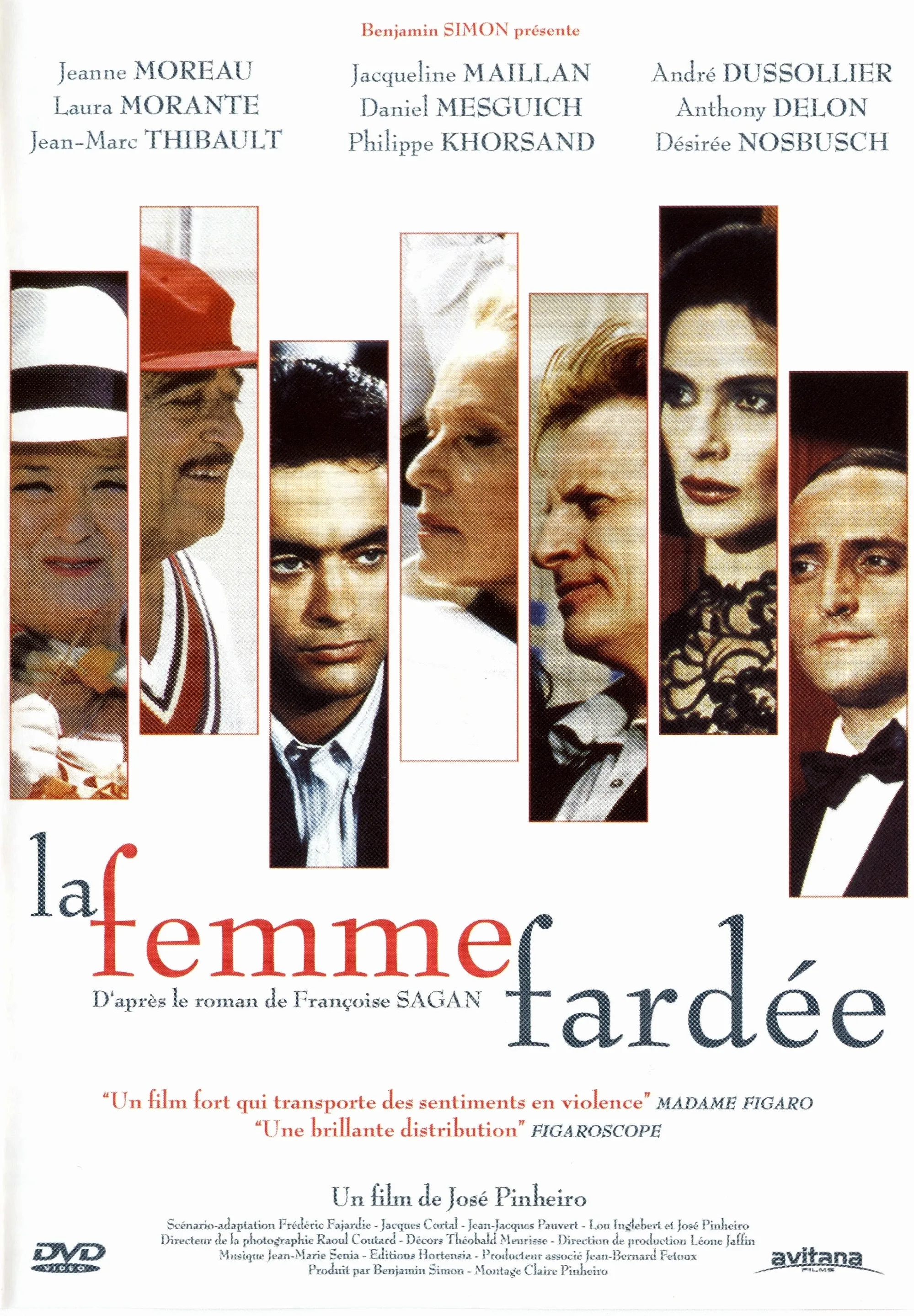 La femme fardée poster