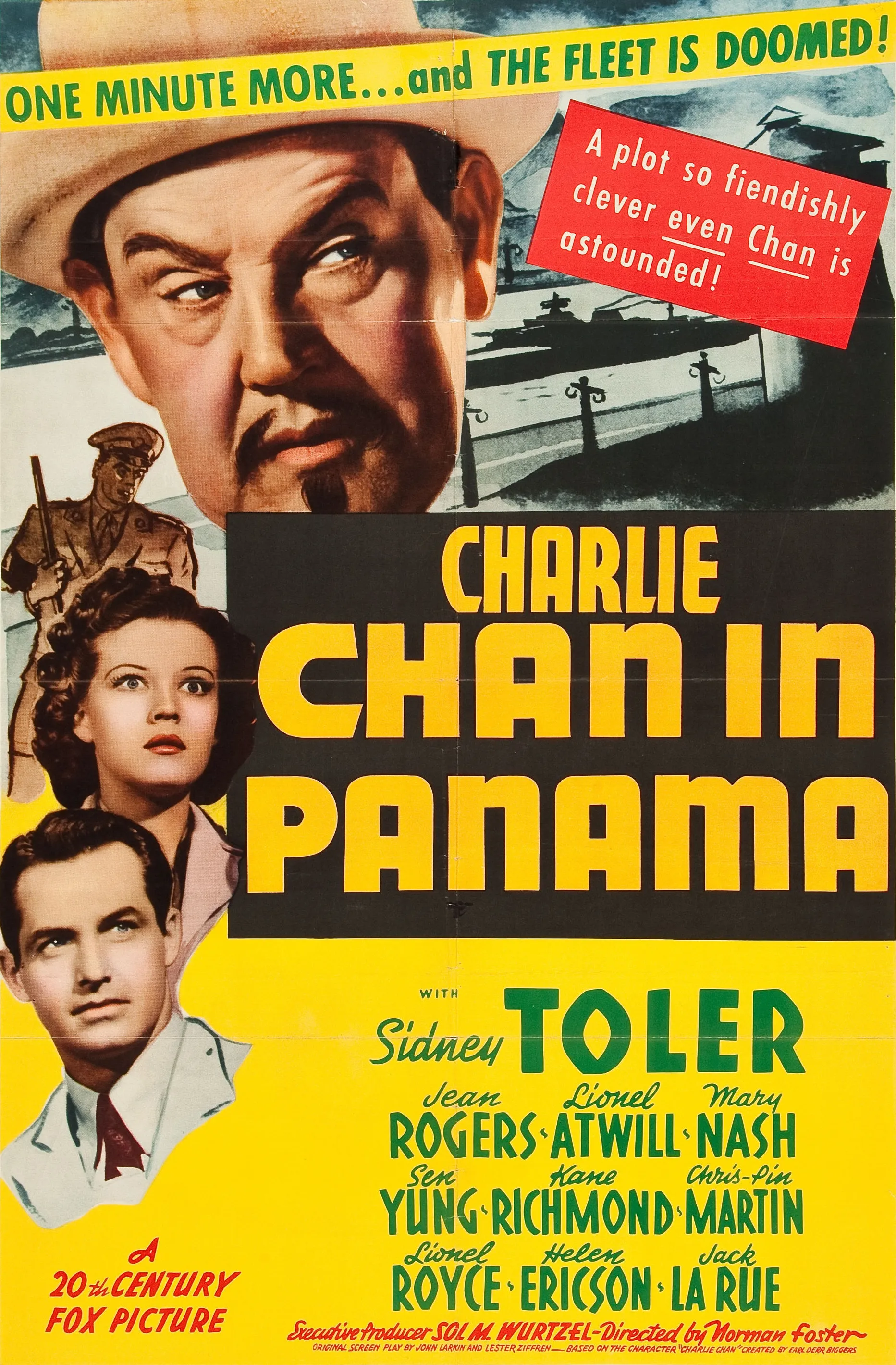 Charlie Chan in Panama poster