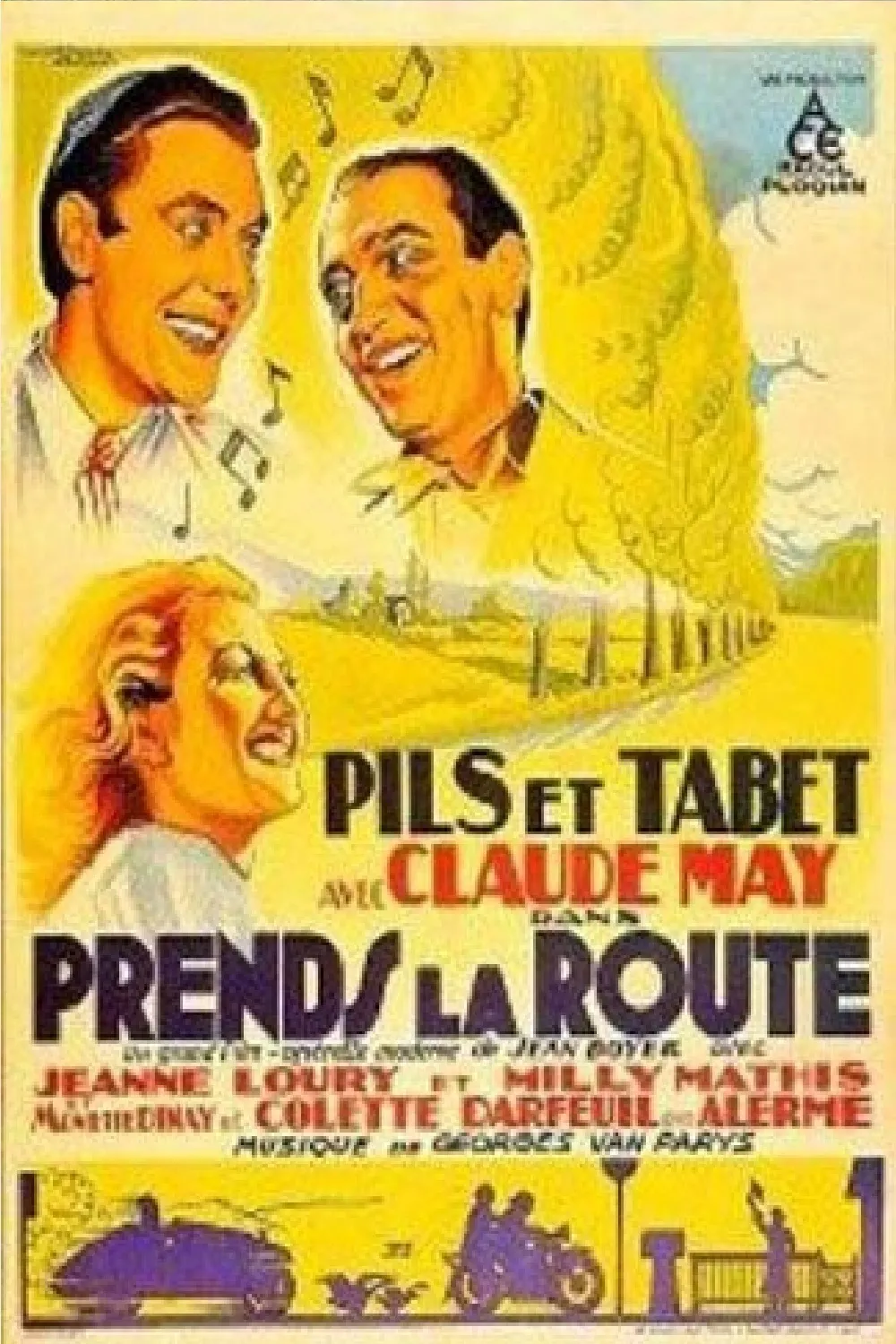 Prends la route poster