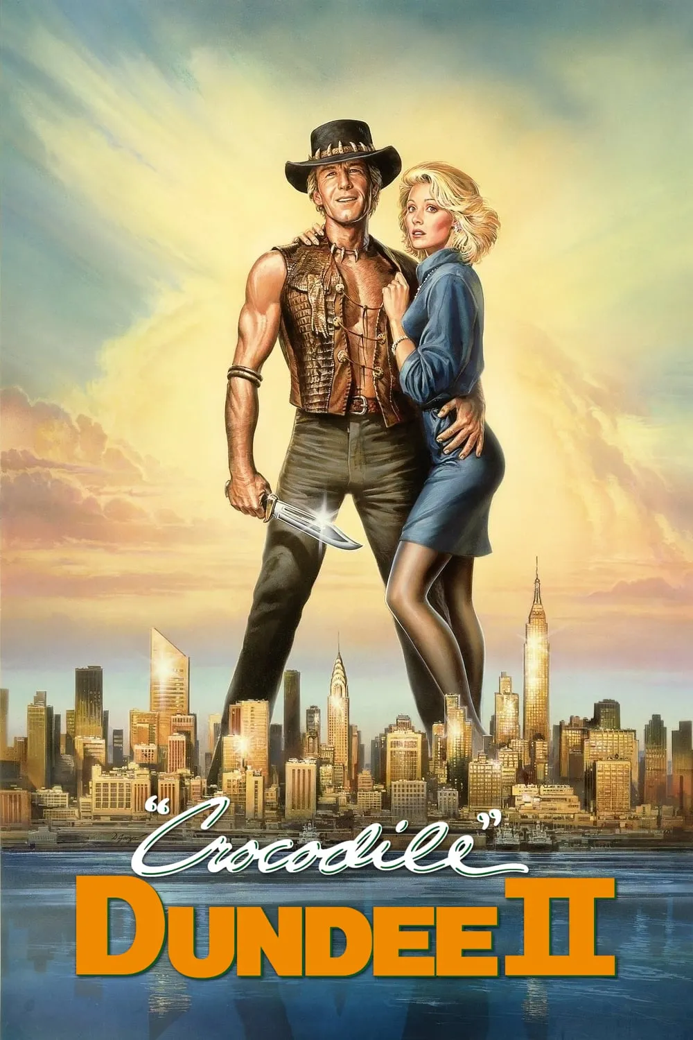 'Crocodile' Dundee II poster
