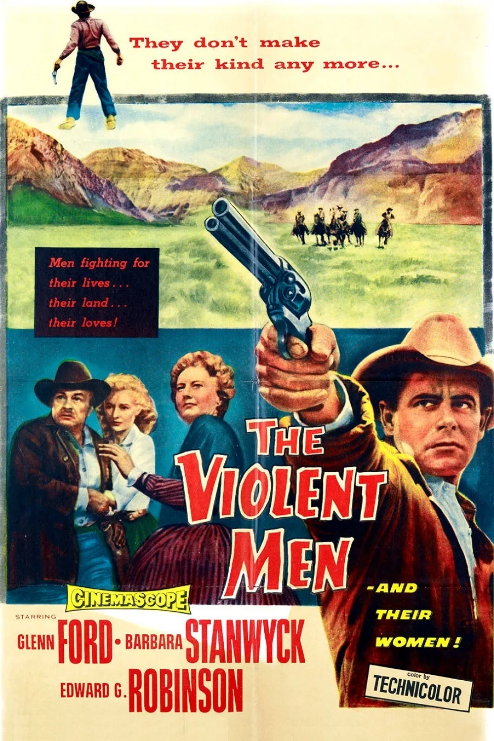 The Violent Men poster