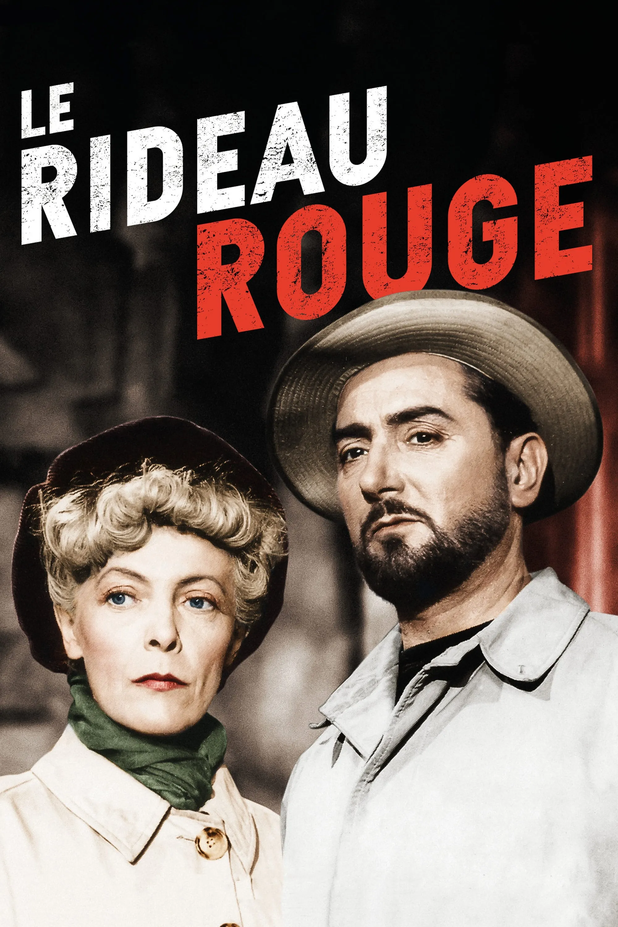 Le rideau rouge poster
