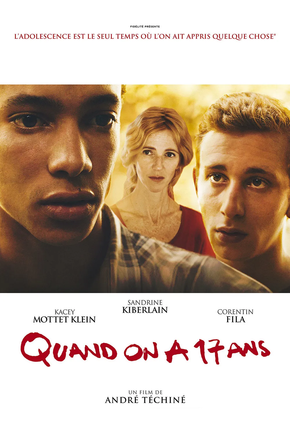 Quand on a 17 ans poster