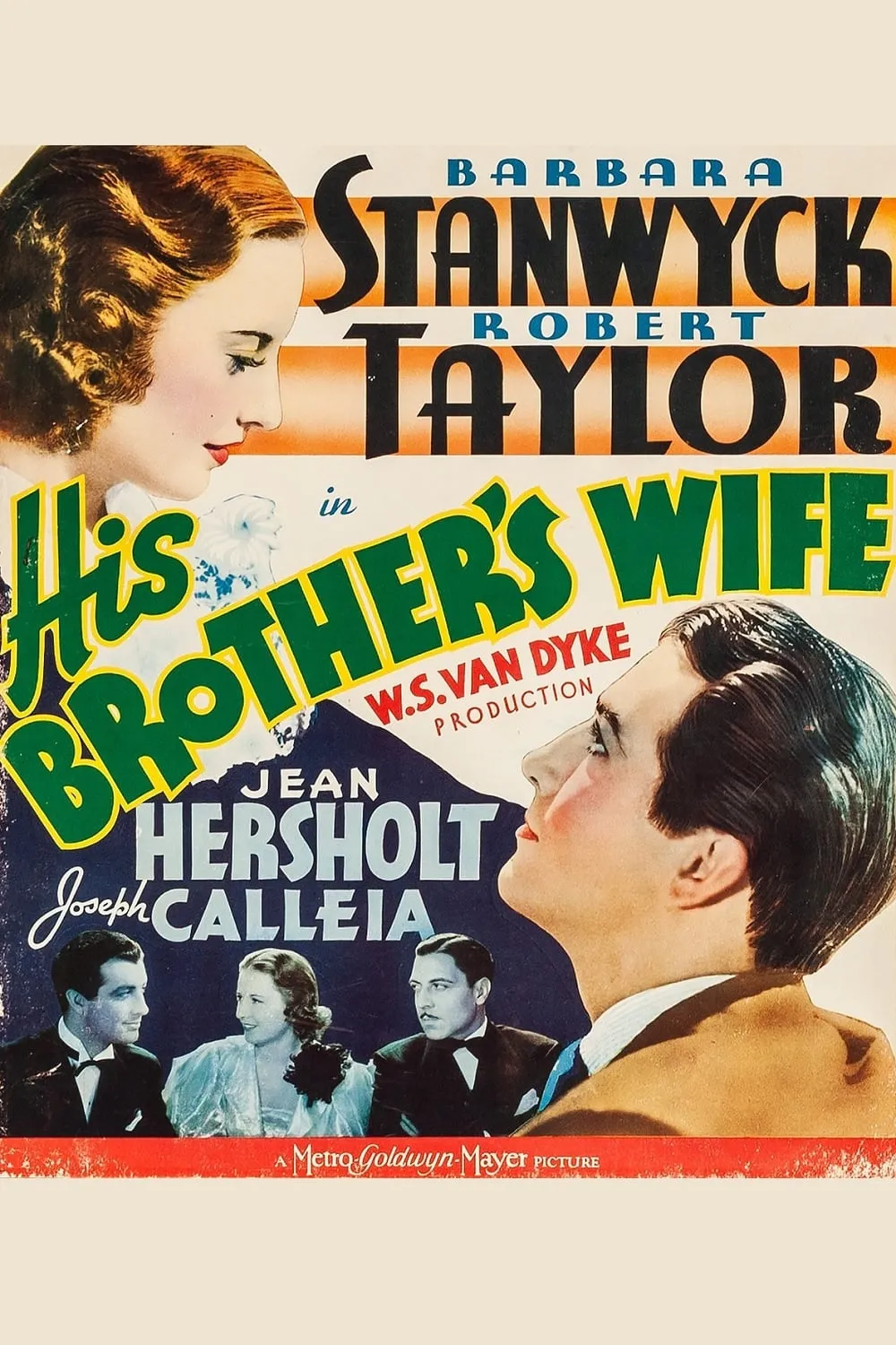 His Brother's Wife poster